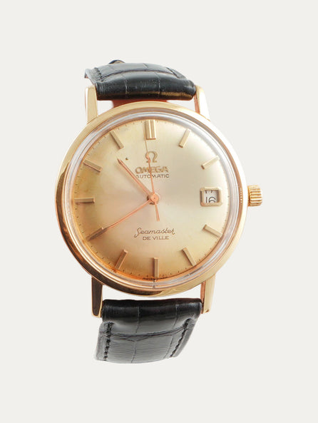 Pre-owned watch - Omega - Seamaster De Ville 18k Gold - 34mm No. 2271c