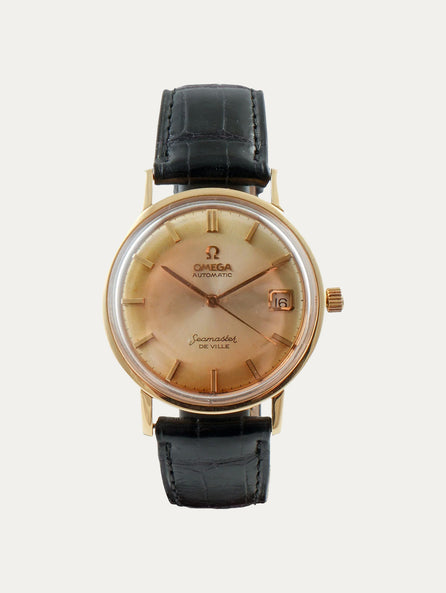 Pre-owned watch - Omega - Seamaster De Ville 18k Gold - 34mm No. 2271c