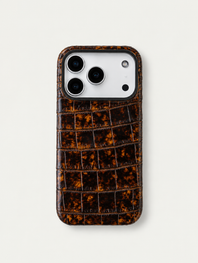 Leather Case for iPhone 17 Pro / 17 Pro Max - Alligator / Himalaya