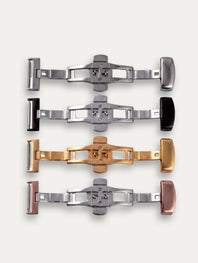 Boucle déployante classique générique pour bracelets de montres cuir