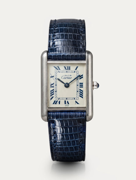 Cartier Tank – Bracelet Lézard