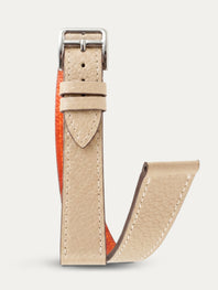 Hermès Heure H – Bracelet Double tour Buffle