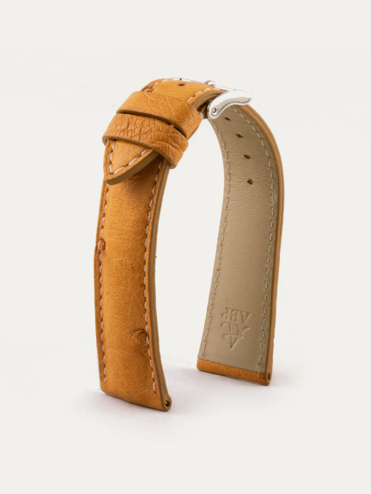 Bracelet classique "Essential" - Bracelet montre cuir - Autruche