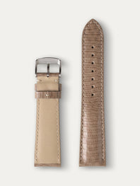 Essential Classic Leather watch strap - Lizard