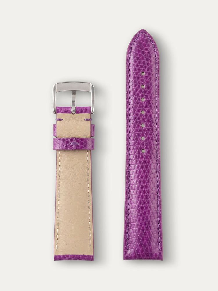 Essential Classic Leather watch strap - Lizard