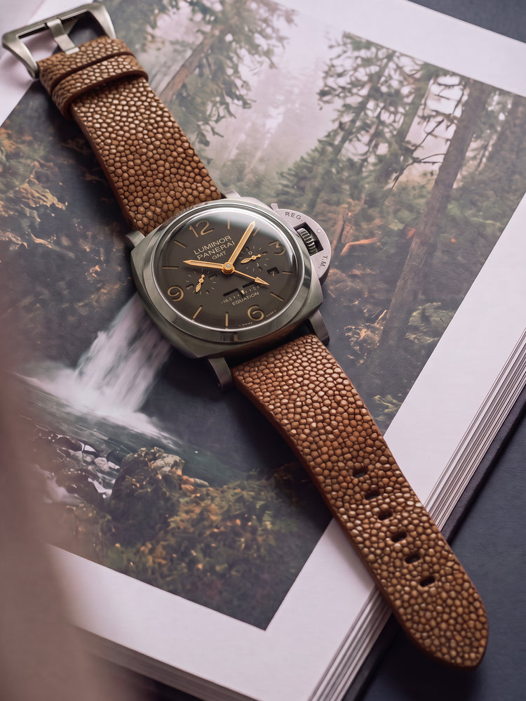 Panerai Luminor & Radiomir – Bracelet Galuchat Sable