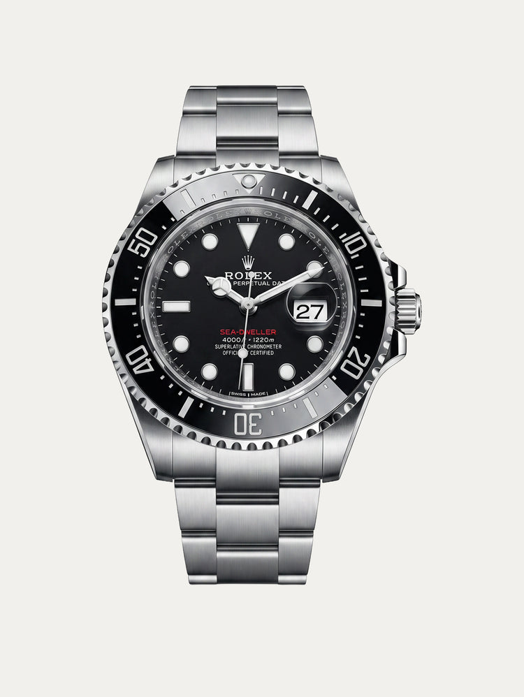 Rolex - Rubber B - Bracelet caoutchouc pour Sea-Dweller 43mm - Série boucle ardillon ref. 126600