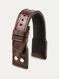 IWC Big Pilot – Alligator strap with rivets