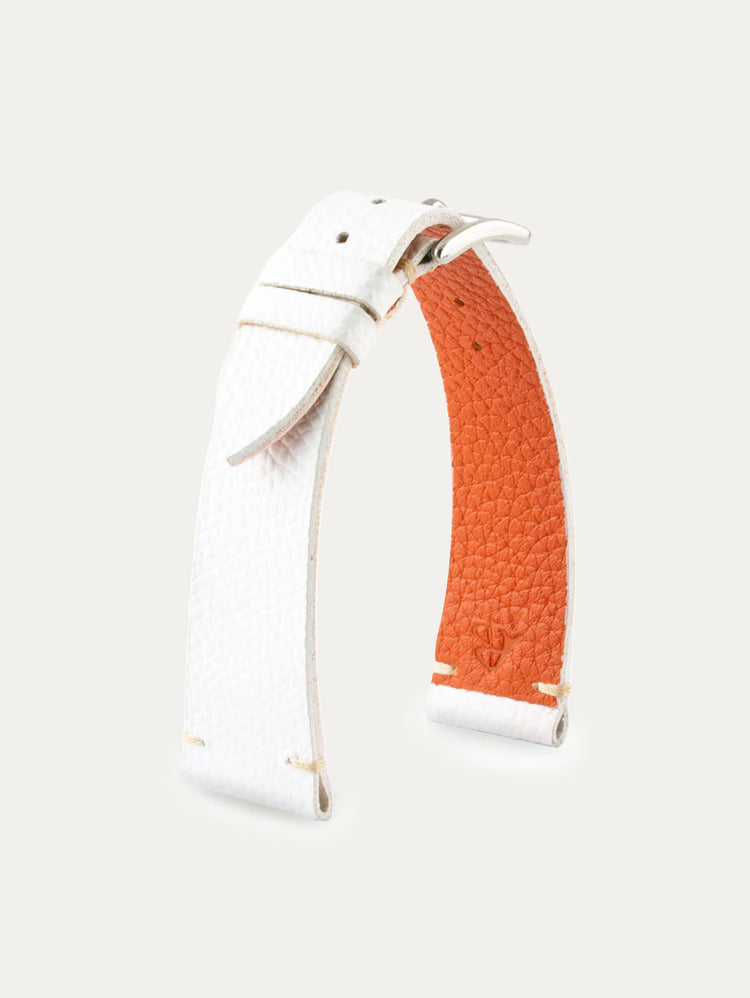 Bracelet cuir "Tribute to H." – Veau Grainé