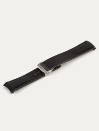 Omega Speedmaster / Seamaster - Integrated Rubber Watch Strap - Rubber (black, orange)