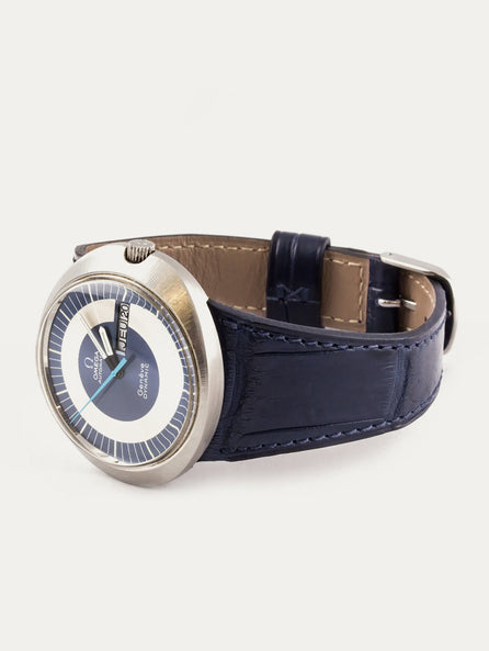 Omega Dynamic – Bracelet montre cuir