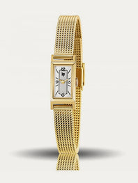 Montre Lip - Churchill T13 maille milanaise dorée