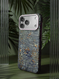 Leather Case for iPhone 18 Pro / 18 Pro Max - Alligator Jasper