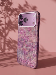 Leather Case for iPhone 17 Pro / 17 Pro Max - Alligator / Himalaya