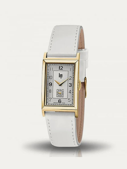 Montre Lip - Churchill T18 bracelet blanc