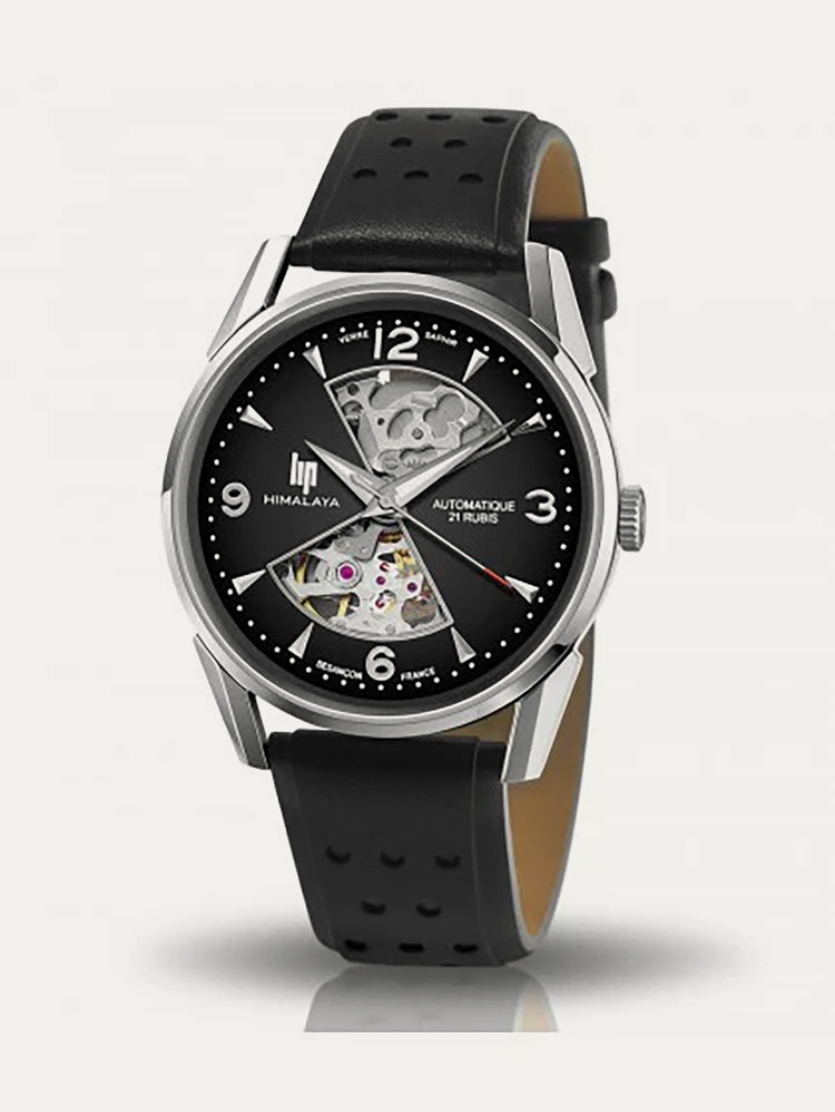 Lip watch - Himalaya 40mm hourglass black dial
