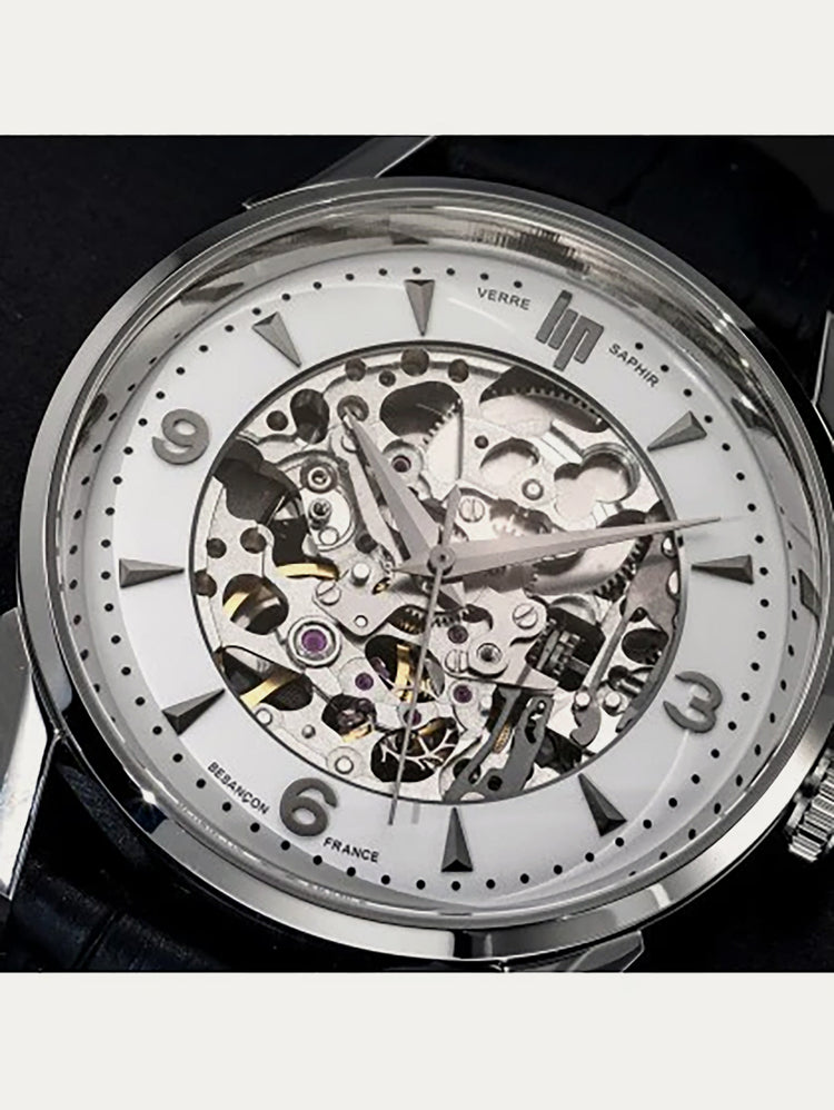 Montre Lip - Himalaya 40mm squelette argenté