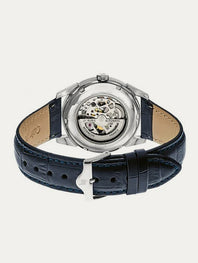 Montre Lip - Himalaya 40mm squelette bleu nuit