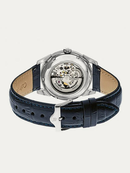 Montre Lip - Himalaya 40mm squelette bleu nuit