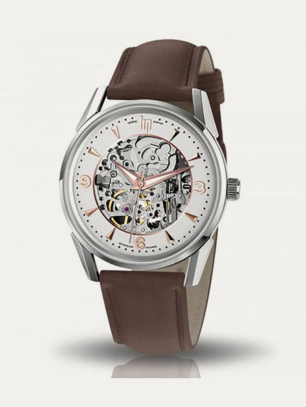 Montre Lip - Himalaya 40mm squelette rose doré