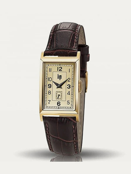 Montre Lip - Churchill T18 bracelet marron foncé