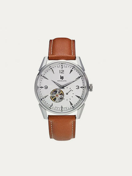 Montre Lip - Himalaya 40mm coeur battant bracelet marron