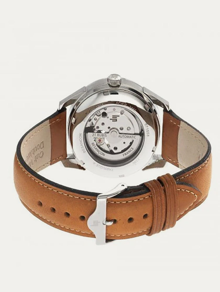Montre Lip - Himalaya 40mm coeur battant bracelet marron