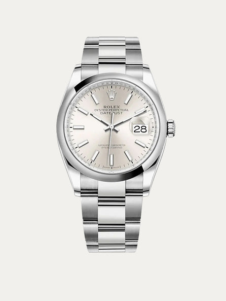 Rolex - Rubber B - Bracelet caoutchouc pour Datejust 36 mm - Série boucle ardillon