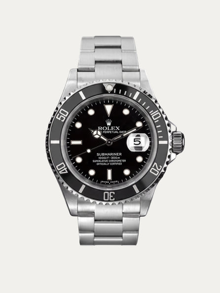 Rolex - Rubber B - Bracelet caoutchouc pour Submariner 40mm Non-Ceramic - Série boucle ardillon