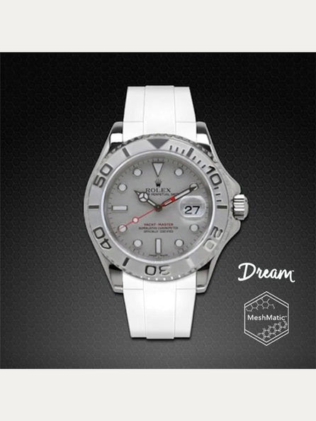 Rolex - Rubber B - Bracelet caoutchouc pour Yachtmaster 40mm - The Dream Strap
