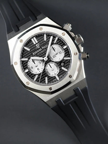 Audemars Piguet - Rubber B - Bracelet caoutchouc pour Royal Oak 41mm sur métal - Série classique
