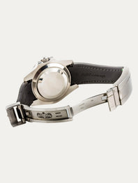 Rolex – Leather watch strap R Strap – Contrasting black alligator (blue, brown, grey, green...)