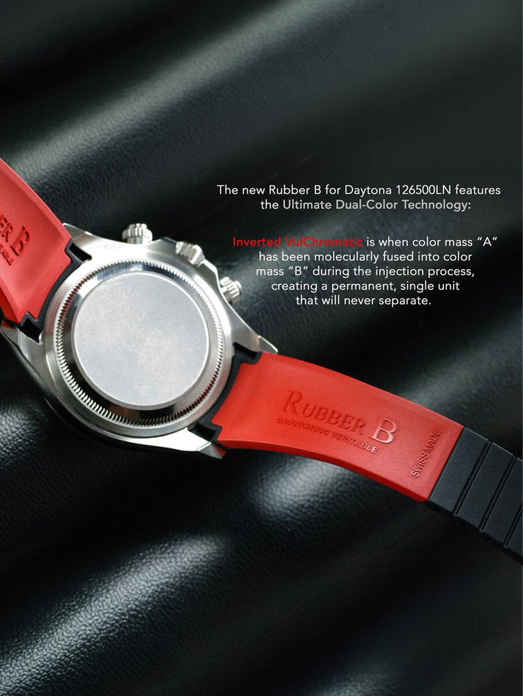 Rolex - Rubber B - Daytona Ceramic Bezel Oyster Bracelet (2023-present) - Classic Series Rubber Strap