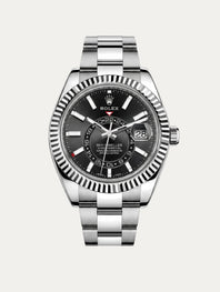 Rolex - Rubber B - Rubber Strap for Sky-Dweller on Leather - VulChromatic®