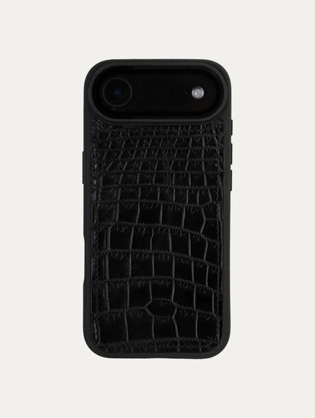 Coque cuir "Sport" pour iPhone 17 Air - Alligator