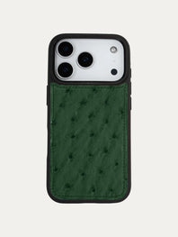 "Sport" Leather Case for iPhone 17 Pro / 17 Pro Max - Ostrich