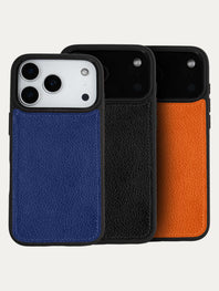 Coque cuir "Sport" pour iPhone 17 Pro / Pro Max - Buffle