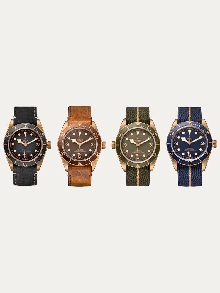 Tudor - Rubber B - Bracelet caoutchouc pour Black Bay Bronze 43mm - Série boucle ardillon