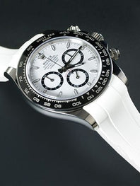 Rolex - Rubber B - Daytona Ceramic Bezel Oyster Bracelet Rubber Strap (2023-Present) - Tang Buckle Series