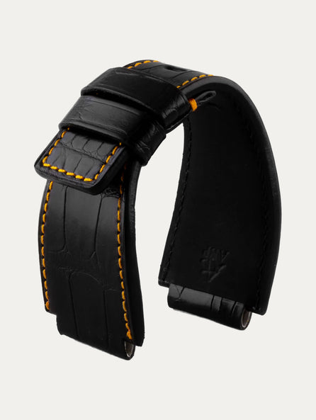 Bell & Ross – Bracelet Alligator couture constratée