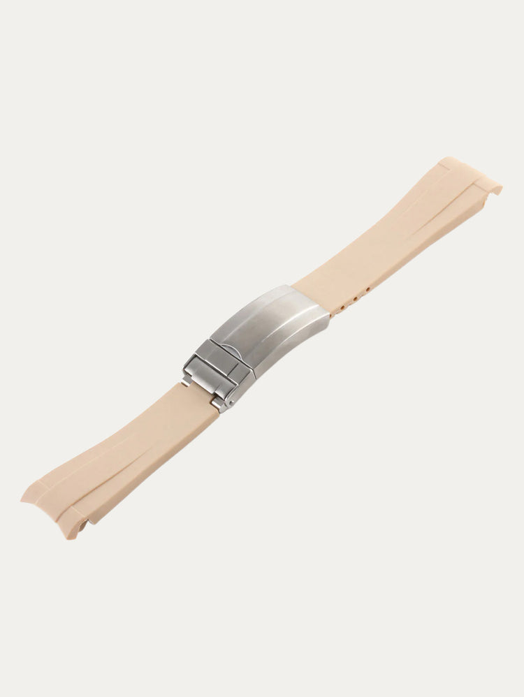 Rolex – 20mm Integrated Rubber Watch Strap with Generic Buckle – Rubber