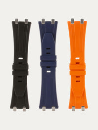 Audemars Piguet Royal Oak Offshore 42mm – Bracelet montre intégré caoutchouc à inserts – Rubber