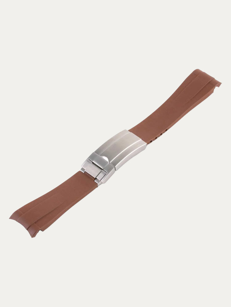 Rolex – 20mm Integrated Rubber Watch Strap with Generic Buckle – Rubber