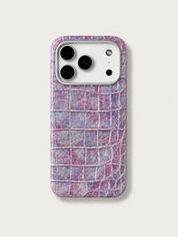 Leather Case for iPhone 17 Pro / 17 Pro Max - Alligator / Himalaya