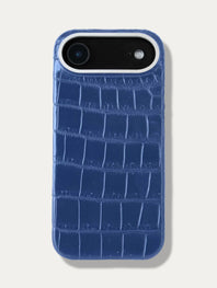 Leather Case for iPhone 17 Air - Alligator / Himalaya