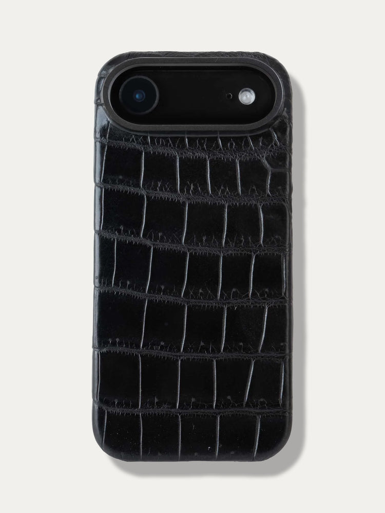 Leather Case for iPhone 17 Air - Alligator / Himalaya