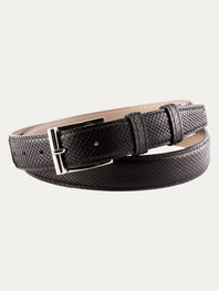 Classic Leather Belt - Python