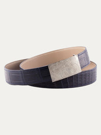 Ceinture réversible type Hermès - Alligator