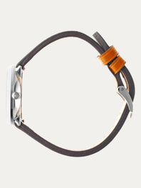 Lip Watch - Dauphine 29mm orange-brown leather strap