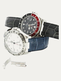 Rolex-style end links – Steel